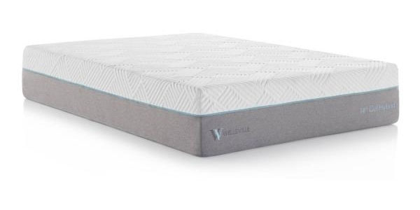 Wellsville 14 inch online latex hybrid mattress